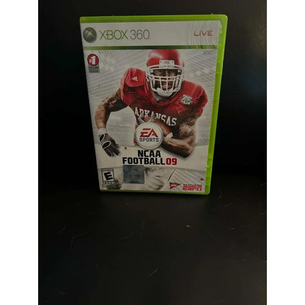 NCAA Football 09 (Microsoft Xbox 360, 2008) Complete Video Game